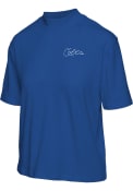 Indianapolis Colts Womens Junk Food Clothing Mock T-Shirt - Blue
