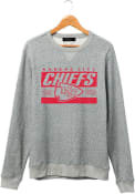 Kansas City Chiefs Junk Food Clothing Marled Fashion Sweatshirt - Grey