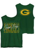 Green Bay Packers Womens Junk Food Clothing Timeout Tank Top - Green