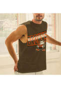 Cleveland Browns Junk Food Clothing Muscle Tank Top - Brown