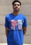 Philadelphia 76ers Junk Food Clothing MTV I WANT MY T Shirt - Blue