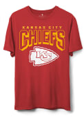 Kansas City Chiefs Junk Food Clothing BOLD LOGO T Shirt - Red