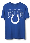 Indianapolis Colts Junk Food Clothing BOLD LOGO T Shirt - Blue