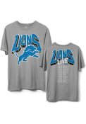 Detroit Lions Junk Food Clothing Concert T Shirt - Grey