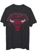 Chicago Bulls Junk Food Clothing Timeout Fashion T Shirt - Black