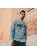 Philadelphia 76ers Junk Food Clothing Marled French Terry Fashion Sweatshirt - Grey