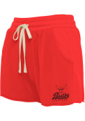 Chicago Bulls Womens Junk Food Clothing Mix Shorts - Red