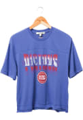 Detroit Pistons Womens Junk Food Clothing Champion T-Shirt -