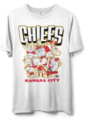 Kansas City Chiefs Junk Food Clothing Nickelodeon T Shirt - White