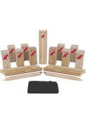 New Jersey Devils Kubb Chess Tailgate Game
