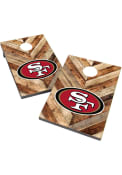San Francisco 49ers 2x3 Cornhole Bag Toss Tailgate Game