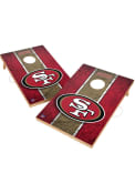 San Francisco 49ers 2x3 Solid Wood Vintage Cornhole Tailgate Game