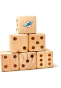 Miami Dolphins Yard Dice Tailgate Game