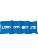 Detroit Lions 4 Pc All Weather Cornhole Bags Tailgate Game