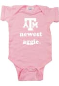 Texas A&M Aggies Baby Pink Newest One Piece