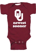 Oklahoma Sooners Baby Newest One Piece - Crimson