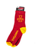 Iowa State Cyclones Team Color Quarter Socks - Crimson