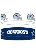 Dallas Cowboys Kids 2Pk Bracelet - White