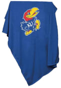 Kansas Jayhawks Team Logo Sweatshirt Blanket