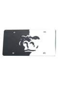 Pitt State Gorillas Black, Silver Mascot Logo Car Accessory License Plate