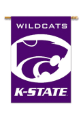 K-State Wildcats 28x40 Purple Sleeve Banner