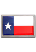 Texas Red, White and Blue Texas Flag Car Accessory Car Emblem