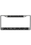 Kansas Jayhawks Carbon Fiber Alumni License Frame
