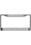 Missouri Tigers Silver Chrome License Frame