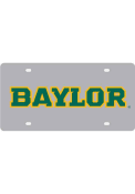 Baylor Bears Silver School Name Car Accessory License Plate