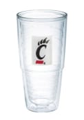 Red Cincinnati Bearcats 24oz Clear Tumbler