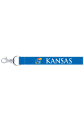 Kansas Jayhawks Wristlet Keychain