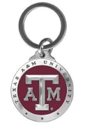 Texas A&M Aggies Maroon Pewter Keychain