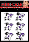 Purple K-State Wildcats 6 Pack Tattoo