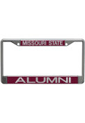Missouri State Bears Chrome Alumni License Frame