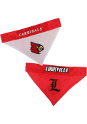 Louisville Cardinals Home and Away Reversible Pet Bandana