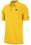 Michigan Wolverines Nike Col M NK Polo Polo Shirt - Gold