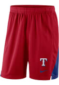 Nike Texas Rangers Red Dry Franchise Shorts