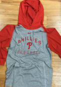 Philadelphia Phillies Nike Flux Fashion Hood - Grey