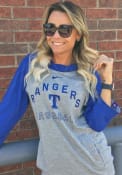 Texas Rangers Nike Flux Fashion Hood - Grey