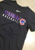 Chicago Cubs Nike Practice T Shirt - Grey