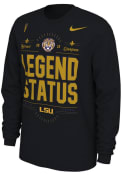 LSU Tigers Nike 2019 National Champions T Shirt - Black