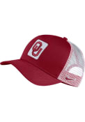 Oklahoma Sooners Nike C99 Trucker Adjustable Hat - Crimson