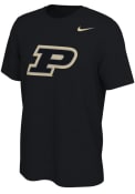 Purdue Boilermakers Nike Gloss T Shirt - Black