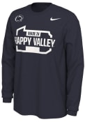 Penn State Nittany Lions Nike Mantra T Shirt - Navy Blue