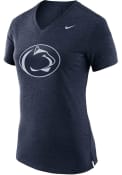 Nike Penn State Nittany Lions Womens Fan Navy Blue Short Sleeve Tee