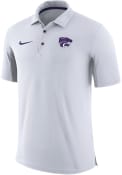 K-State Wildcats Nike Team Issue Polo Shirt - White
