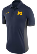 Michigan Wolverines Nike Evergreen Polo Shirt - Navy Blue