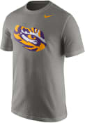 Nike LSU Tigers Grey Logo Tee