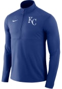 Kansas City Royals Nike Element 1/4 Zip Pullover - Blue