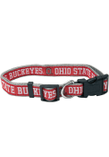 Ohio State Buckeyes Adjustable Pet Collar